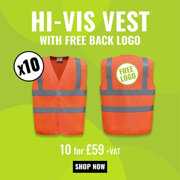 OFFER High-Vis Vests x10  Thumbnail