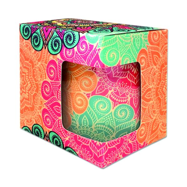 Sublimation Printable Mug Gift Box With window Thumbnail